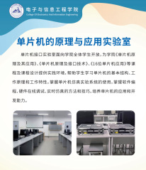 单片机原理与应用实验室